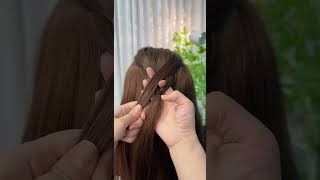 Tan Songyuns halftied hairstyle tutorial Universal hairstyle matching formula for autumn and w [upl. by Harald755]