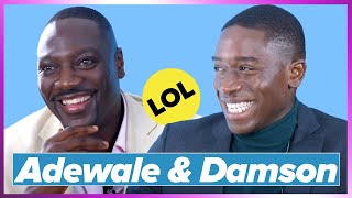 Damson Idris and Adewale AkinnuoyeAgbaje Interview Each Other  Seasoned BuzzFeed [upl. by Pavkovic619]