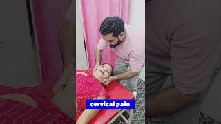 Cervical pain Treatment shortsfeed chiropratic [upl. by Chessa]