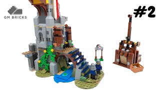 LEGO Creator 31120 Medieval Tower  Part 2 of 2  SPEED Build [upl. by Kass157]