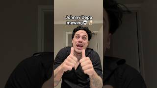 Johnny Depp mewing☠️🧏🏻johnnydepp mewing tutorial shelove [upl. by Yttik17]