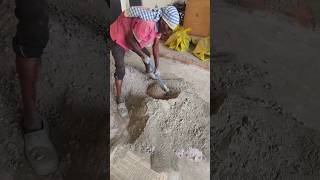 Concrete Mal mixingshorts teluguconstruction trending [upl. by Grega]