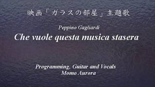 ガラスの部屋 カバー  Che vuole questa musica stasera Peppino Gagliardi Cover [upl. by Yenolem]