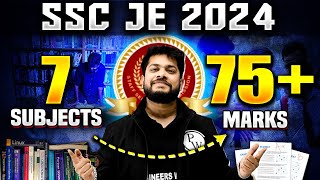 SSC JE 2024  7 Most Important Subjects🔥🔥  SSC JE Civil Engineering  SSC JE Strategy [upl. by Heber]