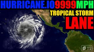 Tropical Storm Lane develops over Pacific Ocean 9999 MPH 2024｜hurricaneio 颱風io memes [upl. by Ayat]