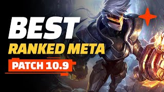 BEST Ranked TFT Meta Guide  Teamfight Tactics Patch 109 [upl. by Ettennod]