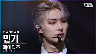 안방1열 직캠4K 에이티즈 민기 Deja Vu ATEEZ MIN GI FanCam│SBS Inkigayo20210919 [upl. by Nirek]