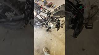 And she lives again coolster 125cc engine swap [upl. by Egroej]