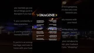 Imagine scenarios shorts imagines imaginescenarios wattpad booktube booktok [upl. by Uzia13]