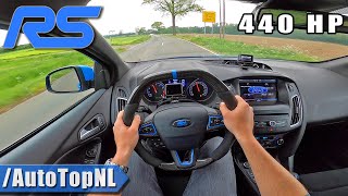 FORD FOCUS RS MK3 440HP MILLTEK POV Test Drive by AutoTopNL [upl. by Constantin]