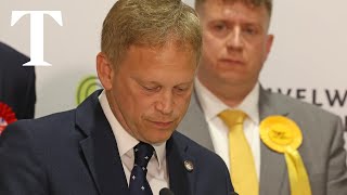 UK election Grant Shapps defeated in Hertfordshire [upl. by Durkee]