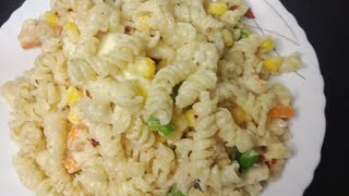 White Sauce Pasta Recipe In Tamil  ஒயிட் சாஸ் பாஸ்தா tamil pasta kidsreceipe [upl. by Norej192]