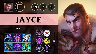 Jayce Top vs Yorick Legendary  KR Master Patch 1418 [upl. by Frazer]