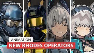 Stronghold Protocol All New Operators Animations Showcase  Arknights明日方舟 アニメーション集 [upl. by Siramaj616]