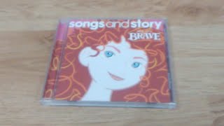 Disney Songs and Story Brave CD Unboxing [upl. by Eiramlatsyrc]