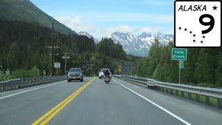 Seward Highway Seward to Tern Lake northbound [upl. by Odey135]