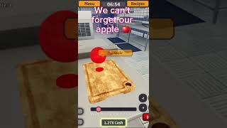 Playing generic cooking game on Roblox again roblox generic cooking game candiedapple 🍎🍏 [upl. by Garber]