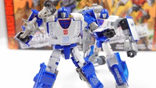 Transformers WFC Kingdom Battle Across Time Deluxe Autobot MIRAGE  JRC DESIGN Upgrade Review 4K [upl. by Tatiania127]