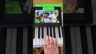 Red Light Green Light  DaBaby Piano Tutorial shorts [upl. by Fleisher]