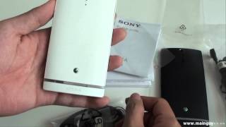 Khui hộp Sony Xperia S trắng và đen tại Mai Nguyên  wwwmainguyenvn [upl. by Forest]