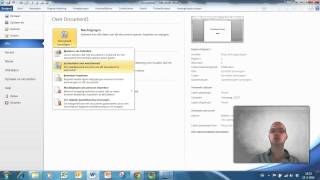 Wachtwoord toevoegen aan Word 2010 bestand [upl. by Yam375]
