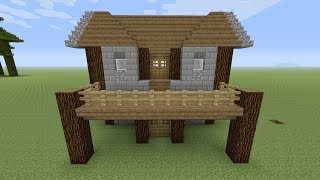 Minecraft een makkelijke beginners huis Nederlands [upl. by Brecher253]