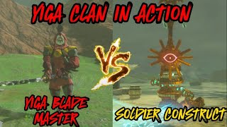 YIGA BLADEMASTER VS CONSTRUCT SOLDIER IV  The Legend of Zelda Tears of the Kingdom [upl. by Ger]