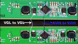 Led tv panel repairing bypass method with another Tcon [upl. by Mycah535]