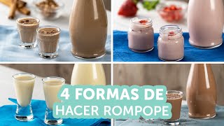 Receta de Rompope Casero ¡Muy fácil y muy rico [upl. by Anaerda960]