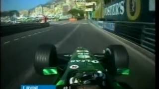 F1 Monaco 2001  Eddie Irvine Onboard [upl. by Labina]