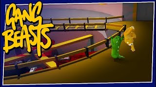 Gang Beasts  170  JUST HOLD ON [upl. by Ellenet]