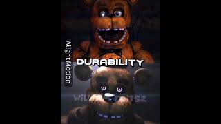 Withered Freddy vs Freddy fazbear fnaf [upl. by Nnilsia]