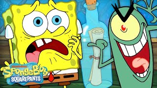 60 MINUTES of Plankton ALMOST Stealing The Krabby Patty Formula 🍔  SpongeBob [upl. by Adniles]