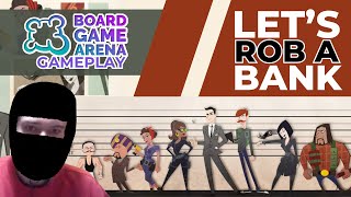 BGA Gameplay  Burgle Bros Big Azul Game Double Ark Nova [upl. by Eesdnyl]