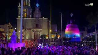 Con rechiflas de los asistentes alcalde inaugura Catrina Gigante en Zapotlanejo [upl. by Bridgid]