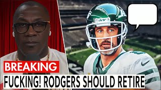 Aaron Rodgers RETIRING for ego is sinking Jets Season Super Bowl Dream Into a Nightmare  Shannon [upl. by Effy]