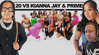 Prime Reacts to 20 girls Competing For Prime amp Kianna  Legendary … [upl. by Otrebire786]