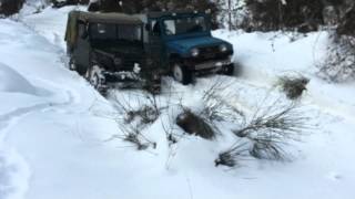 Fiat Campagnola e Daihatsu su neve [upl. by Waki656]