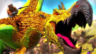 Ive Created THE ULTIMATE BOSS SLAYING Dinosaur UNSTOPPABLE  ARK MEGA Modded 32 [upl. by Annawd252]