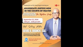 quotLearn How to Petition the Righteous Judgequot Teaching and Training Session Coming Soon 9212024 [upl. by Inittirb742]