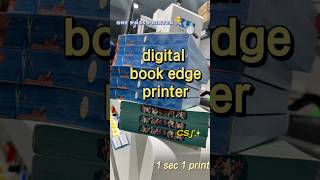 book edge printing site digitalprinter onepassprinter workingsite bookprinting [upl. by Valma]