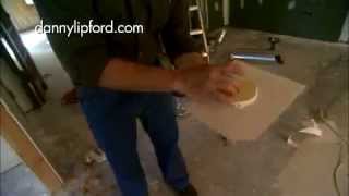 How to Repair a Hole in Drywall Using a Hot Patch [upl. by Maurizia476]