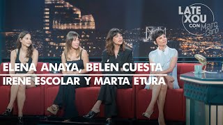 Entrevista a las actrices de Las largas sombras  Late Xou con Marc Giró [upl. by Ynnaf]