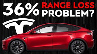 Tesla Model 3Y Battery RANGE LOSS PROBLEM  NEW DATA REVEALED [upl. by Muslim]