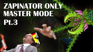 Terraria Master Mode But With the Zapinator Only Pt3 [upl. by Killie]