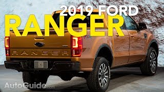 2019 Ford Ranger First Look  2018 Detroit Auto Show [upl. by Aihseuqal]