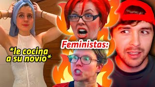 TikToker arde a Feministas por Cocinarle a su Novio RoRo Bueno [upl. by Delphine254]