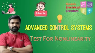 Test For Nonlinearity  Advanced Control Systems [upl. by Atlee109]