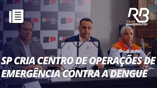 Governo de SP divulga medidas para combater epidemia de dengue no estado [upl. by Mcintyre747]