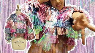 Tinsel Jacket DIY [upl. by Leanatan]